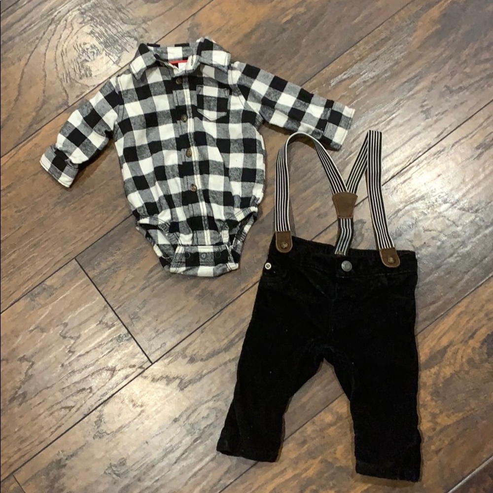 BOYS CHRISTMAS OUTFIT. 3 MONTH
